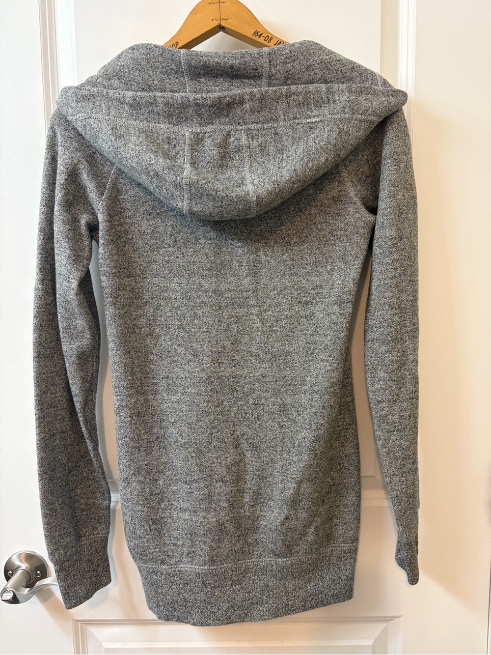 Roots Gray Hooded Knit Sweater